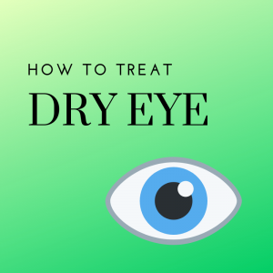 Treating Dry Eye infographic 