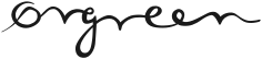 orgreen spectacle frame logo