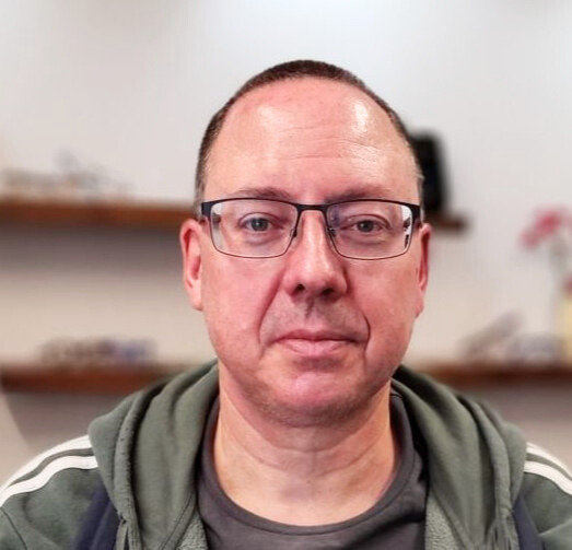picture of customer wearing a stunning pair of glasses