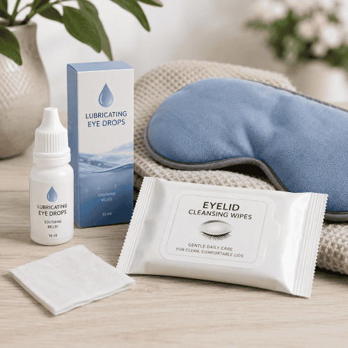 Dry eye treatment kit